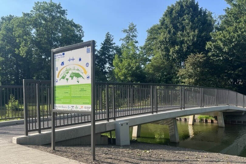Circulaire brug Slagharen
