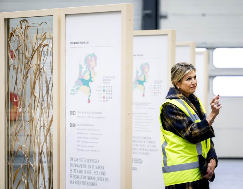 Maxima werkbezoek Barli